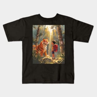 Calvin and Hobbes Emotion Kids T-Shirt